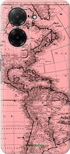 Силиконовый чехол Карта для Xiaomi Redmi A5 4G - 4794u-3926 изображение 