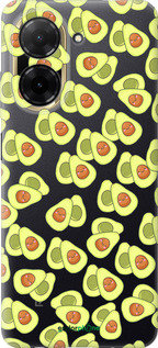 Силиконовый чехол Весёлые авокадо для Xiaomi Redmi A5 4G - 4799u-3926 изображение 