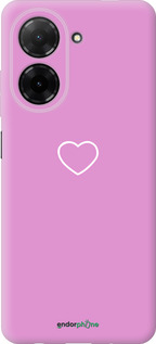 Силиконовый чехол Сердце 2 для Xiaomi Redmi A5 4G - 4863u-3926 изображение 
