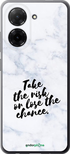 Силиконовый чехол Рискнуть или потерять шанс для Xiaomi Redmi A5 4G - 4866u-3926 изображение 