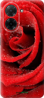 Силиконовый чехол Красная роза для Xiaomi Redmi A5 4G - 529u-3926 изображение 