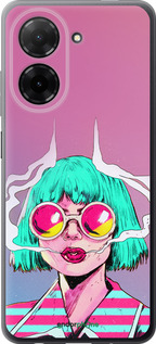 Силиконовый чехол Поп арт девушка для Xiaomi Redmi A5 4G - 5378u-3926 изображение 