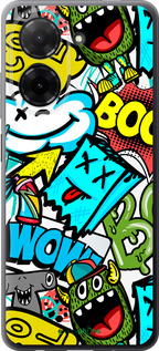 Силіконовий чехол Стікери v4 для Xiaomi Redmi A5 4G - 5508u-3926 изображение 