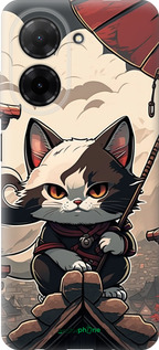 Силиконовый чехол Япония - кот на крыше для Xiaomi Redmi A5 4G - 5582u-3926 изображение 