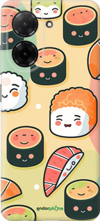 Силіконовий чехол Суші патерн для Xiaomi Redmi A5 4G - 5583u-3926 изображение 