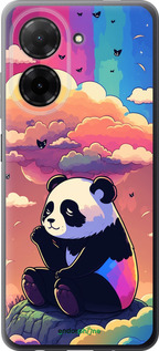 Силиконовый чехол Панда в облаках для Xiaomi Redmi A5 4G - 5585u-3926 изображение 