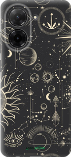 Силиконовый чехол Фаза луны для Xiaomi Redmi A5 4G - 5605u-3926 изображение 