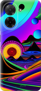 Силиконовый чехол Абстракция v3 для Xiaomi Redmi A5 4G - 5620u-3926 изображение 