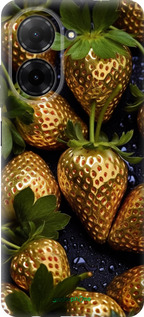 Силиконовый чехол Золотая клубника для Xiaomi Redmi A5 4G - 5637u-3926 изображение 