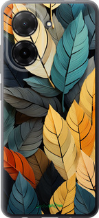 Силіконовий чехол Кольорове листя для Xiaomi Redmi A5 4G - 5644u-3926 изображение 