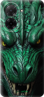 Силиконовый чехол Зелёный дракон v2 для Xiaomi Redmi A5 4G - 5817u-3926 изображение 