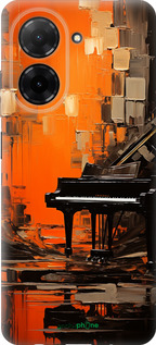 Силиконовый чехол Чехол для телефона Оранжевый Рояль для Xiaomi Redmi A5 4G - 5937u-3926 изображение 