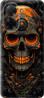 Силиконовый чехол Череп для Xiaomi Redmi A5 4G - 5952u-3926 изображение 