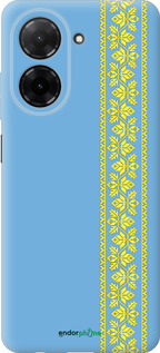 Силіконовий чехол Вишиванка 33 для Xiaomi POCO C71 4G - 602u-4146 изображение 