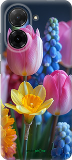 Силиконовый чехол Весенние цветы для Xiaomi Redmi A5 4G - 6058u-3926 изображение 