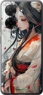 Силиконовый чехол Кицуне для Xiaomi Redmi A5 4G - 6073u-3926 изображение 