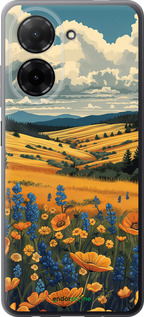 Силиконовый чехол Украинское поле для Xiaomi Redmi A5 4G - 6082u-3926 изображение 