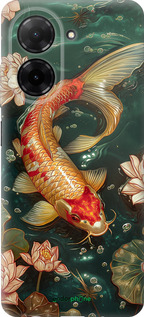 Силиконовый чехол Мелодия Лотоса для Xiaomi Redmi A5 4G - 6106u-3926 изображение 