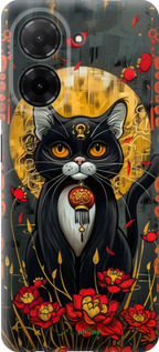 Силиконовый чехол China Cat для Xiaomi Redmi A5 4G - 6134u-3926 изображение 