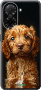 Силиконовый чехол Cocker spaniel на черном фоне для Xiaomi Redmi A5 4G - 6137u-3926 изображение 