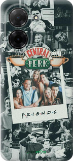 Силиконовый чехол Друзья для Xiaomi Redmi A5 4G - 6276u-3926 изображение 