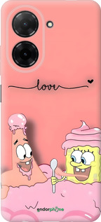 Силиконовый чехол Спанч Боб для Xiaomi Redmi A5 4G - 6282u-3926 изображение 