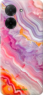 Силиконовый чехол Мрамор 2 для Xiaomi Redmi A5 4G - 6307u-3926 изображение 