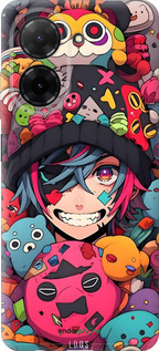Силиконовый чехол Аниме парень для Xiaomi Redmi A5 4G - 6317u-3926 изображение 