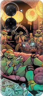 Силіконовий чехол Черепашки ніндзя для Xiaomi Redmi A5 4G - 6346u-3926 изображение 