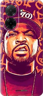 Силиконовый чехол Айс кюб для Xiaomi POCO C71 4G - 6367u-4146 изображение 