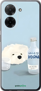 Силіконовий чехол Пес водка для Xiaomi Redmi A5 4G - 6368u-3926 изображение 