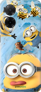 Силіконовий чехол Миньоны для Xiaomi Redmi A5 4G - 6386u-3926 изображение 