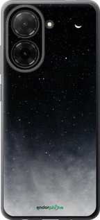 Силіконовий чехол Голубые облака, Голубая луна для Xiaomi Redmi A5 4G - 6396u-3926 изображение 