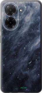 Силіконовий чехол Сині хмари, Синій місяць для Xiaomi Redmi A5 4G - 6398u-3926 изображение 