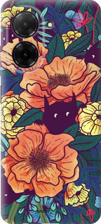 Силиконовый чехол С изображением полевых цветов для Xiaomi Redmi A5 4G - 6419u-3926 изображение 