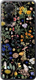 Силиконовый чехол С цветами для Xiaomi Redmi A5 4G - 6422u-3926 изображение 