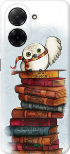 Силіконовий чехол Сова та книги для Xiaomi Redmi A5 4G - 6436u-3926 изображение 