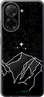 Силиконовый чехол Минималистический горный пейзаж для Xiaomi Redmi A5 4G - 6438u-3926 изображение 