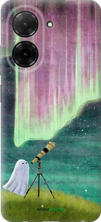 Силиконовый чехол Привидение и звезды для Xiaomi Redmi A5 4G - 6443u-3926 изображение 