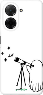 Силіконовий чехол Привид астроном для Xiaomi Redmi A5 4G - 6444u-3926 изображение 