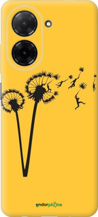Силиконовый чехол Минимализм одуванчики для Xiaomi Redmi A5 4G - 6449u-3926 изображение 