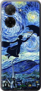 Силіконовий чехол Із зображенням Мері Поппінс «Зоряна ніч» для Xiaomi Redmi A5 4G - 6487u-3926 изображение 
