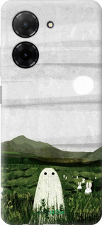 Силиконовый чехол Привидение для Xiaomi Redmi A5 4G - 6492u-3926 изображение 