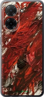 Силиконовый чехол Абстрактная композиция в красных тонах для Xiaomi Redmi A5 4G - 6541u-3926 изображение 