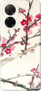 Силиконовый чехол Принт с изображением цветения сакуры для Xiaomi Redmi A5 4G - 6545u-3926 изображение 
