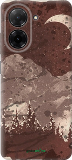 Силиконовый чехол С изображением лунного пейзажа в ночном лесу для Xiaomi Redmi A5 4G - 6546u-3926 изображение 