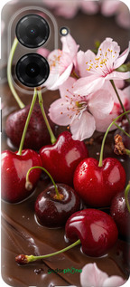 Силиконовый чехол Вишня в шоколаде для Xiaomi Redmi A5 4G - 6698u-3926 изображение 