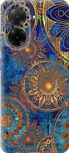 Силіконовий чехол Золотий візерунок для Xiaomi Redmi A5 4G - 678u-3926 изображение 