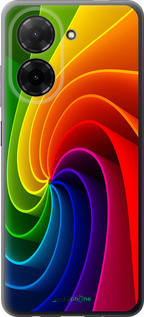 Силиконовый чехол Радужный вихрь для Xiaomi Redmi A5 4G - 747u-3926 изображение 