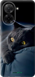 Силіконовий чохол 'Димчастий кіт' для Xiaomi Redmi A5 4G зображення 2